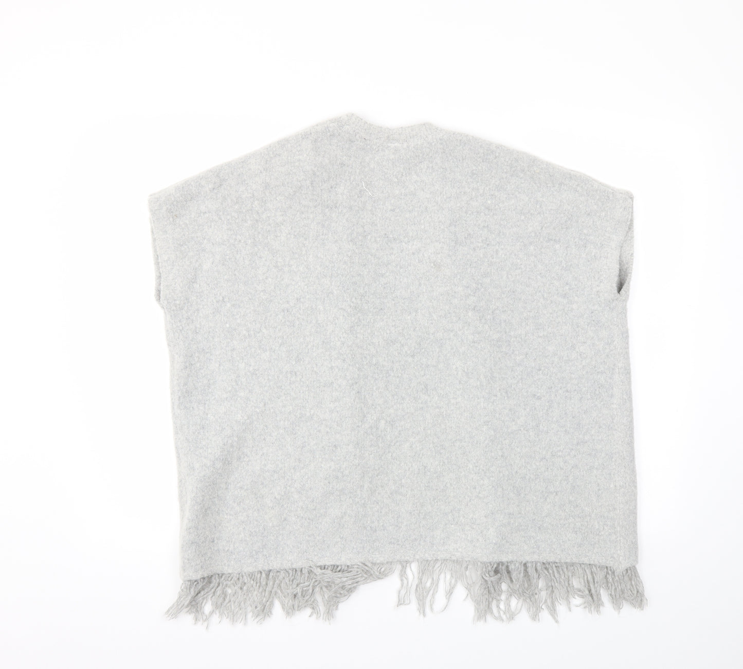 yd Girls Grey   Cardigan Jumper Size 9-10 Years
