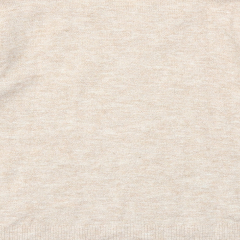 H&M Womens Beige   Pullover Jumper Size S