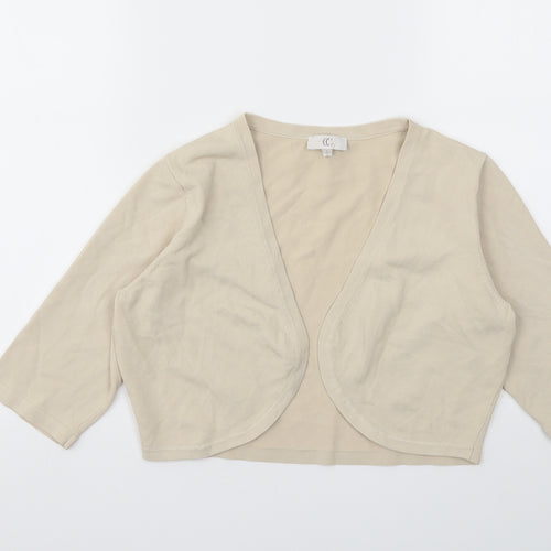 CC Womens Beige   Cardigan Jumper Size S
