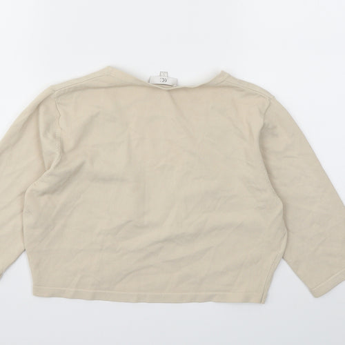 CC Womens Beige   Cardigan Jumper Size S