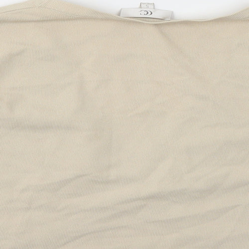 CC Womens Beige   Cardigan Jumper Size S