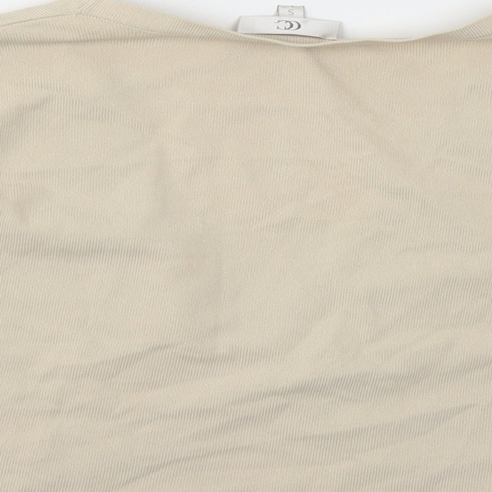 CC Womens Beige   Cardigan Jumper Size S
