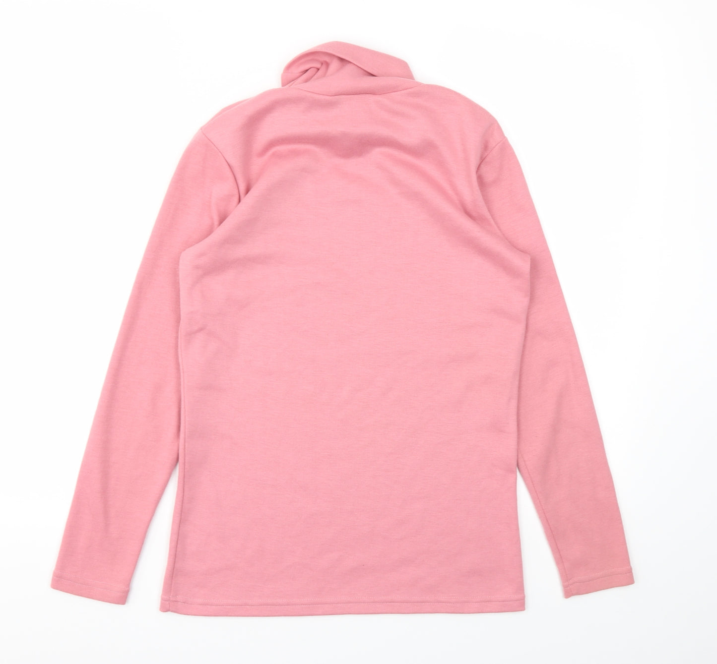 AFIBLE Womens Pink   Basic T-Shirt Size 10