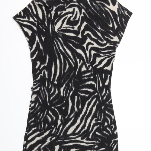 belly barclay Womens Brown Animal Print  Fit & Flare  Size 10