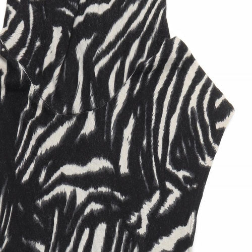 belly barclay Womens Brown Animal Print  Fit & Flare  Size 10