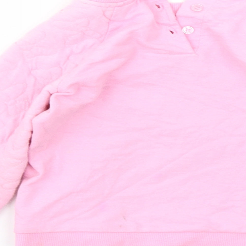 Disney Baby Girls Pink   Pullover Hoodie Size 2-3 Years