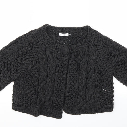 New Look Womens Grey   Cardigan Jumper Size 12