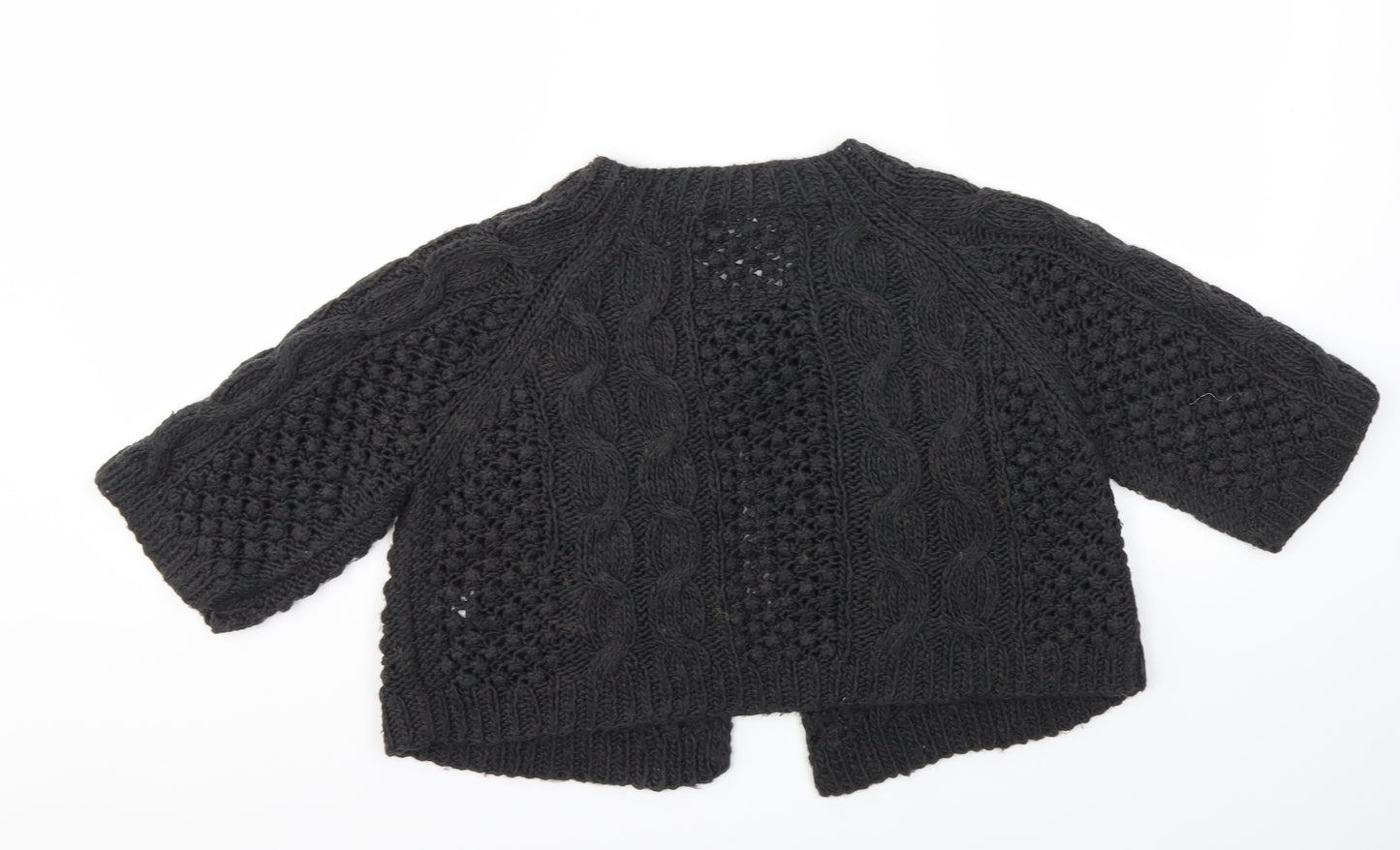 New Look Womens Grey   Cardigan Jumper Size 12