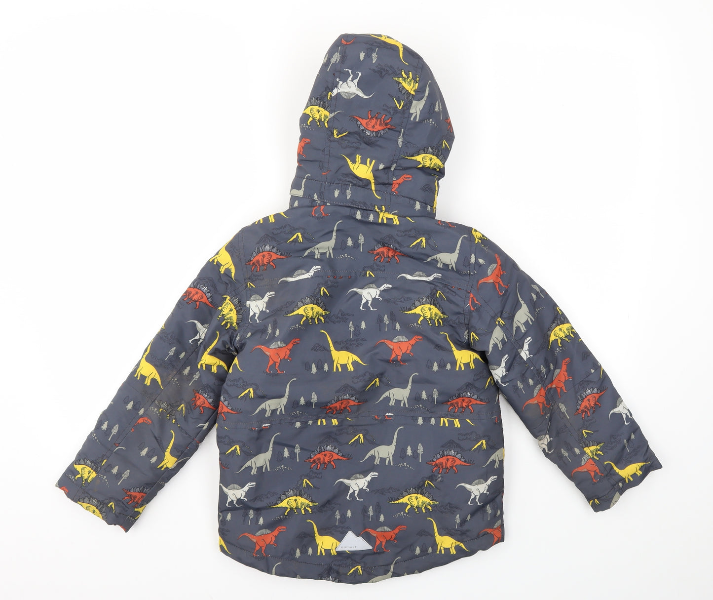 basic needs Boys Multicoloured Animal Print  Basic Coat Coat Size 6 Years