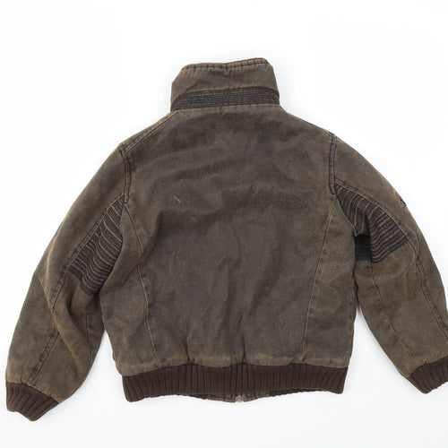 Debenhams Boys Brown   Basic Coat Coat Size 9-10 Years