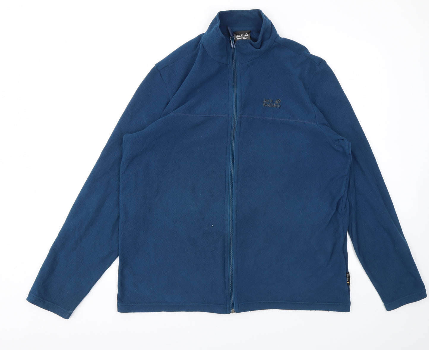 Jack Wolfskin Mens Blue   Full Zip Hoodie Size XL