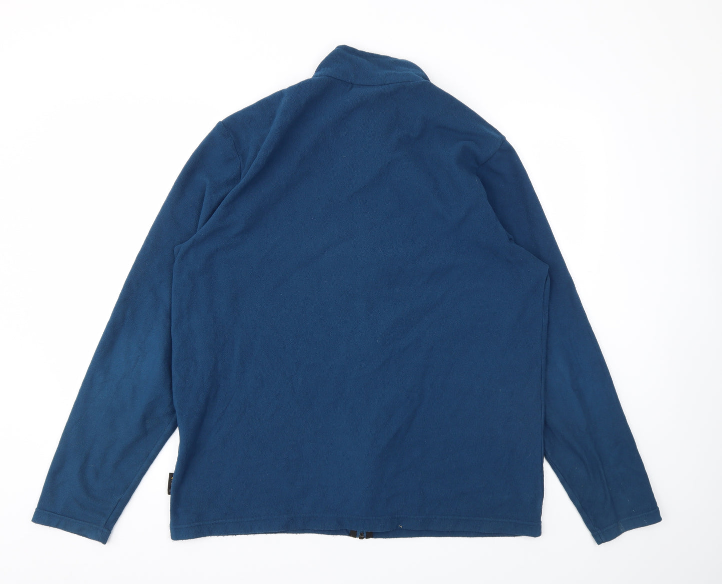 Jack Wolfskin Mens Blue   Full Zip Hoodie Size XL