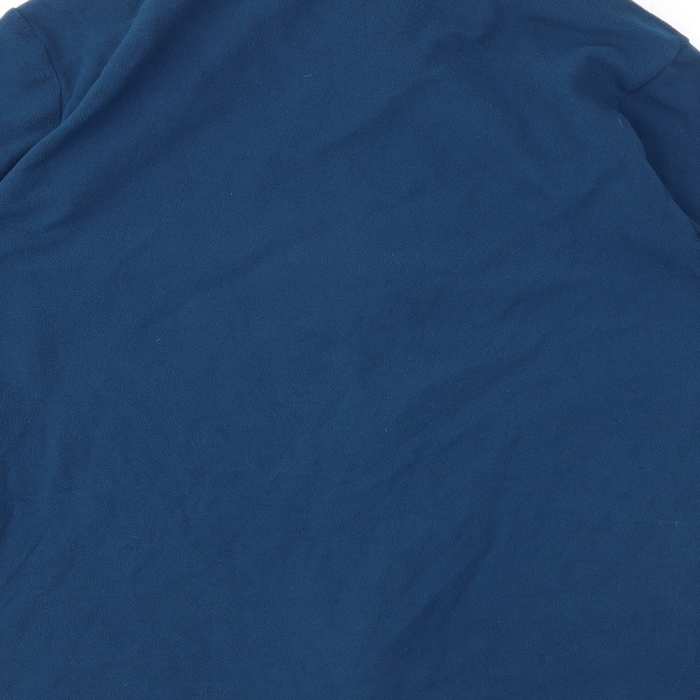 Jack Wolfskin Mens Blue   Full Zip Hoodie Size XL