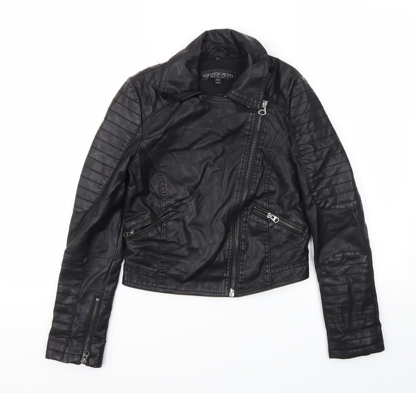 TOPSHOP  Womens Black   Jacket  Size 4