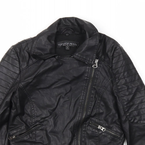TOPSHOP  Womens Black   Jacket  Size 4