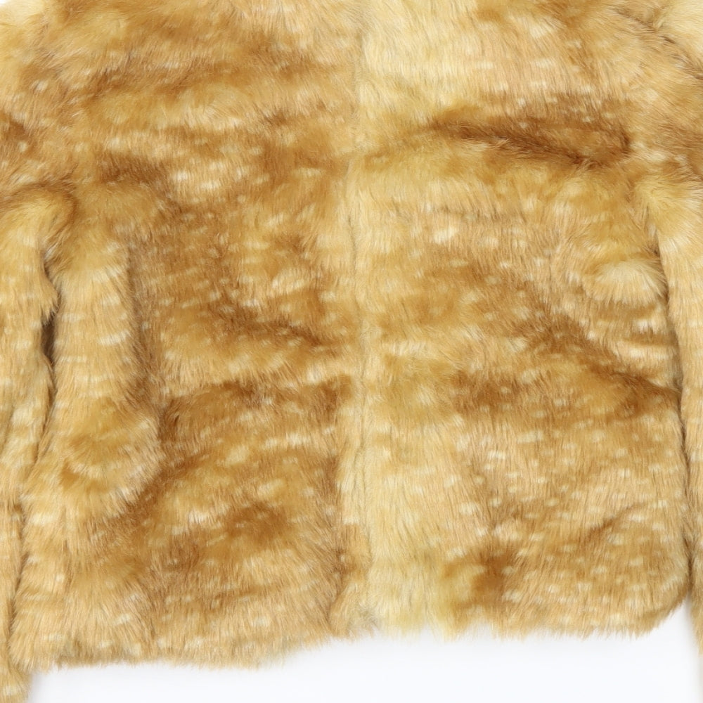 Glamorous Womens Brown   Jacket  Size 8