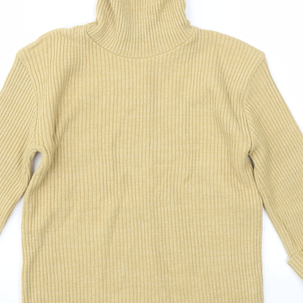Select Womens Beige   Basic T-Shirt Size M