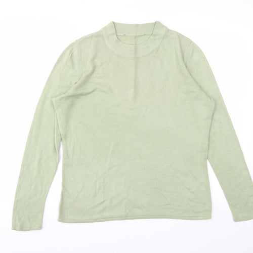 Bonmarché Womens Green   Pullover Jumper Size 12