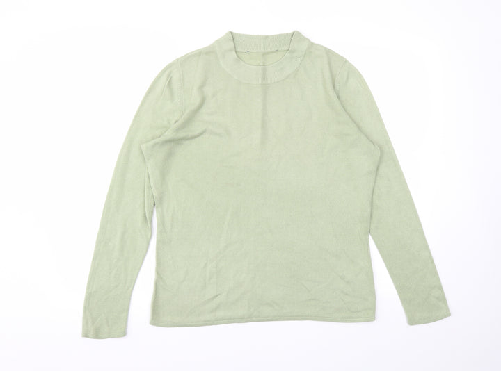 Bonmarché Womens Green   Pullover Jumper Size 12
