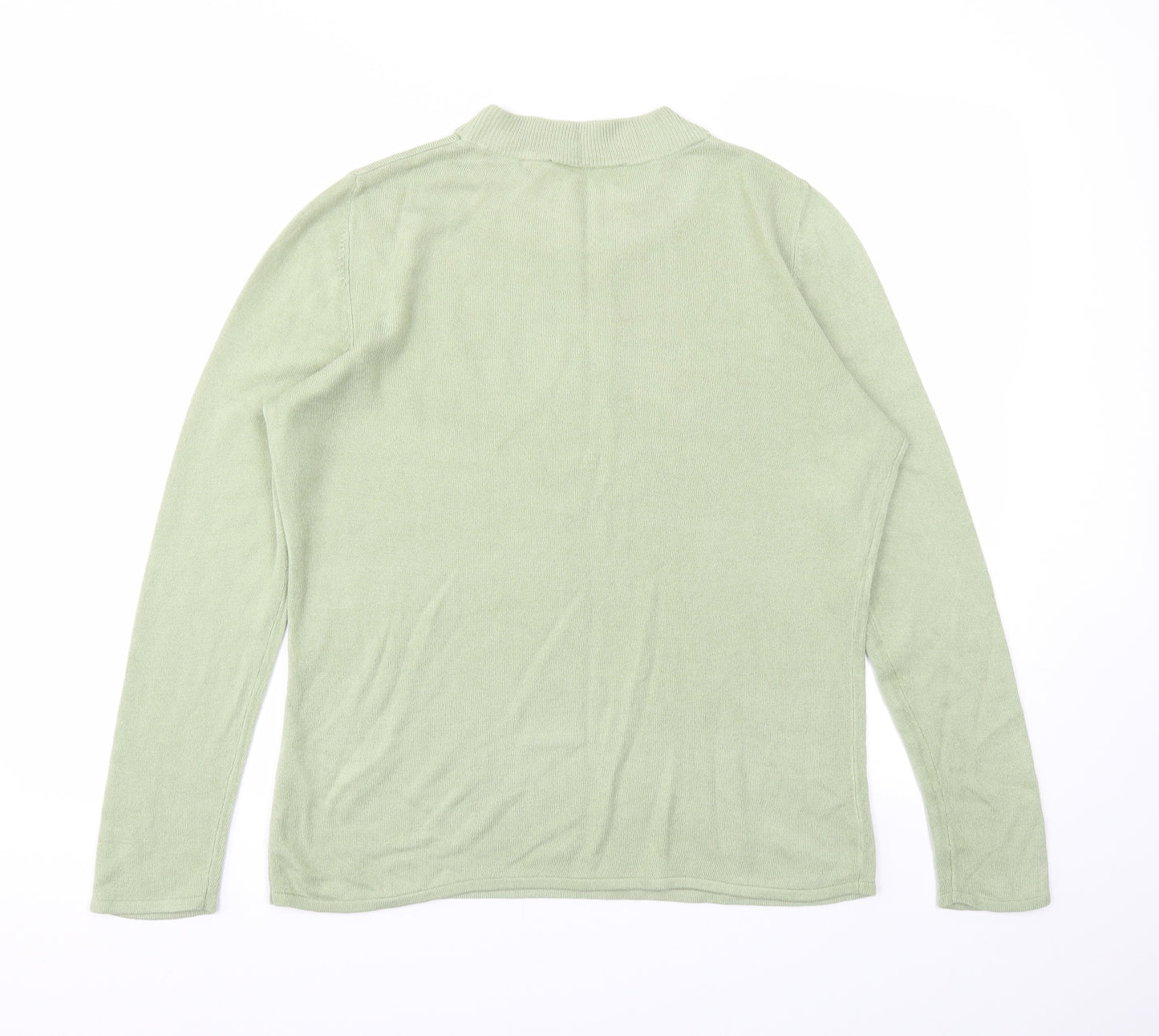 Bonmarché Womens Green   Pullover Jumper Size 12