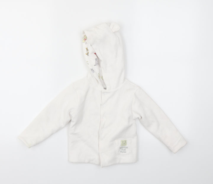 Primark Girls White Jacket Size 12-18 Months