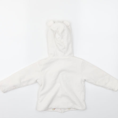 Primark Girls White   Jacket  Size 12-18 Months