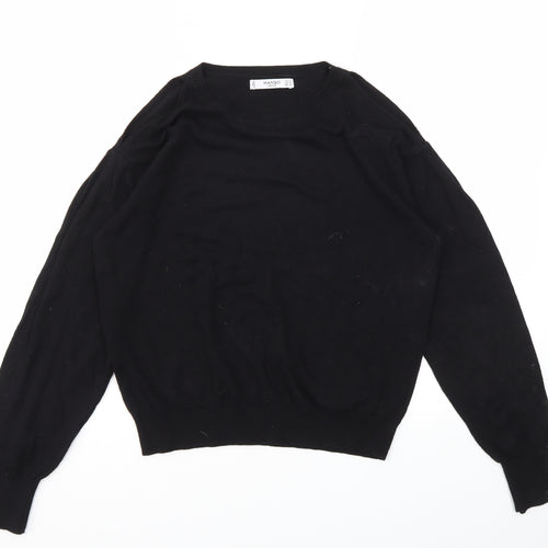 Mango Womens Black   Basic T-Shirt Size S
