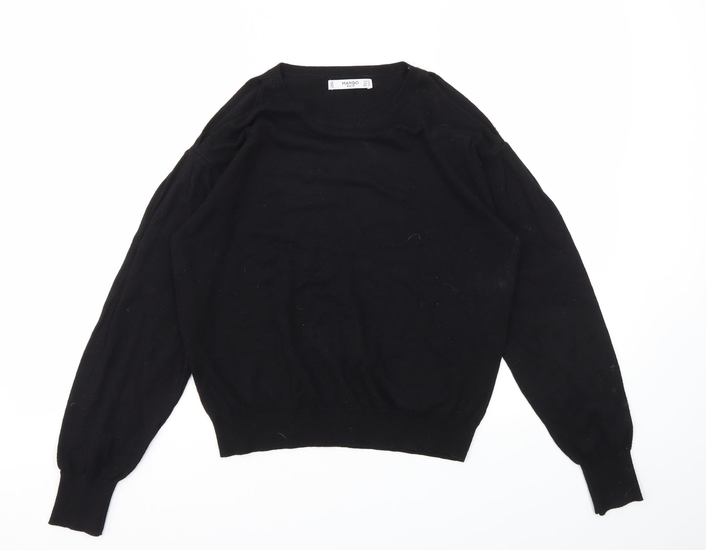 Mango Womens Black   Basic T-Shirt Size S