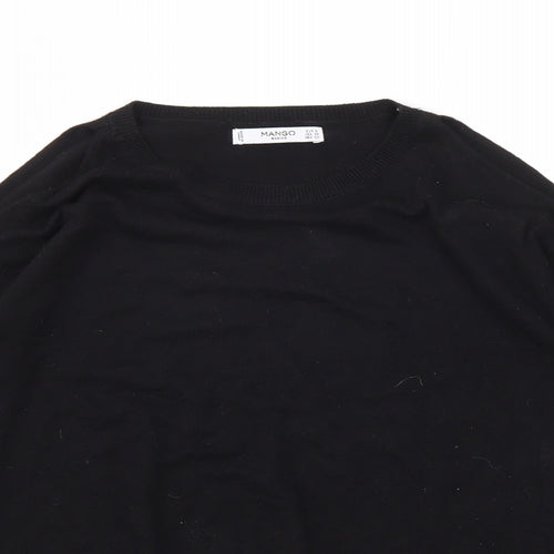 Mango Womens Black   Basic T-Shirt Size S