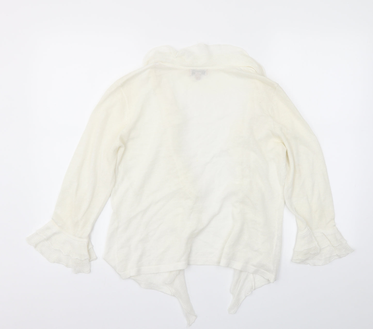 Soon Womens Ivory   Cardigan Jumper Size 14