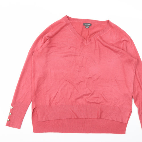 Primark Womens Pink   Pullover Jumper Size L