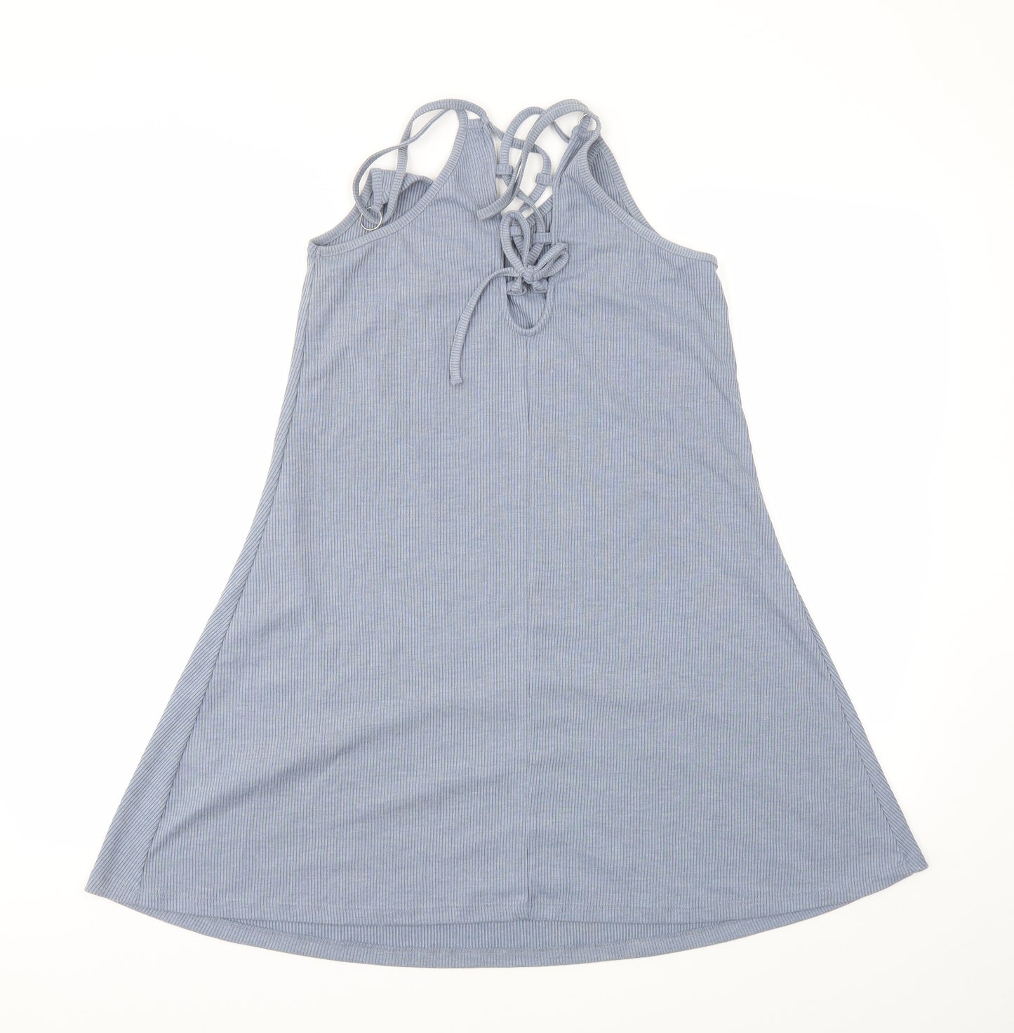 Topshop Womens Blue   Fit & Flare  Size 10