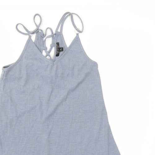 Topshop Womens Blue   Fit & Flare  Size 10