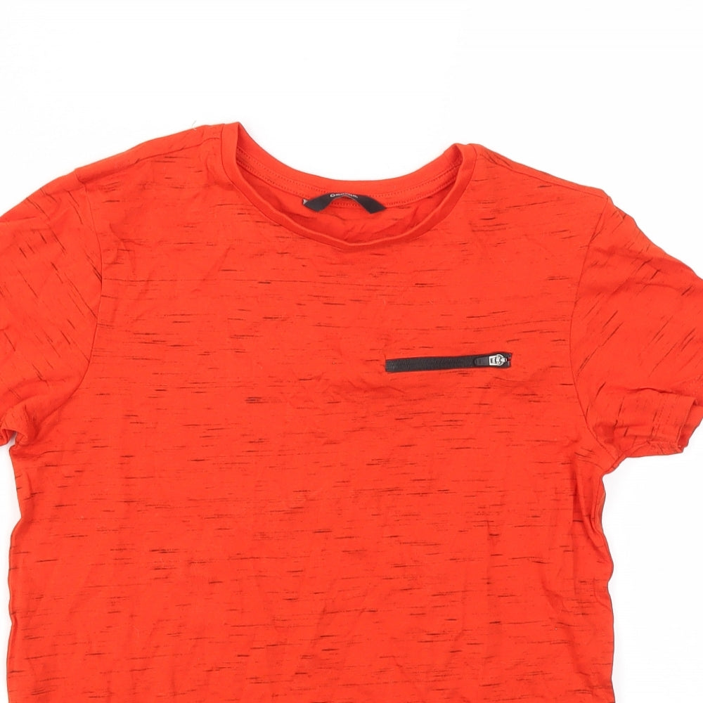 George Boys Red   Basic T-Shirt Size 10-11 Years