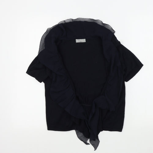 M&S Womens Blue   Cardigan Jumper Size 10