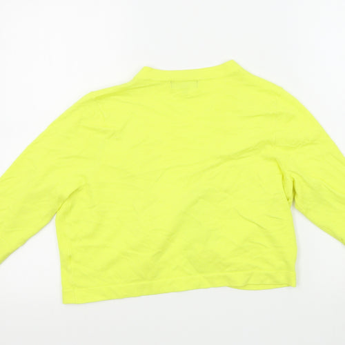 Debenhams Womens Yellow   Cardigan Jumper Size 14