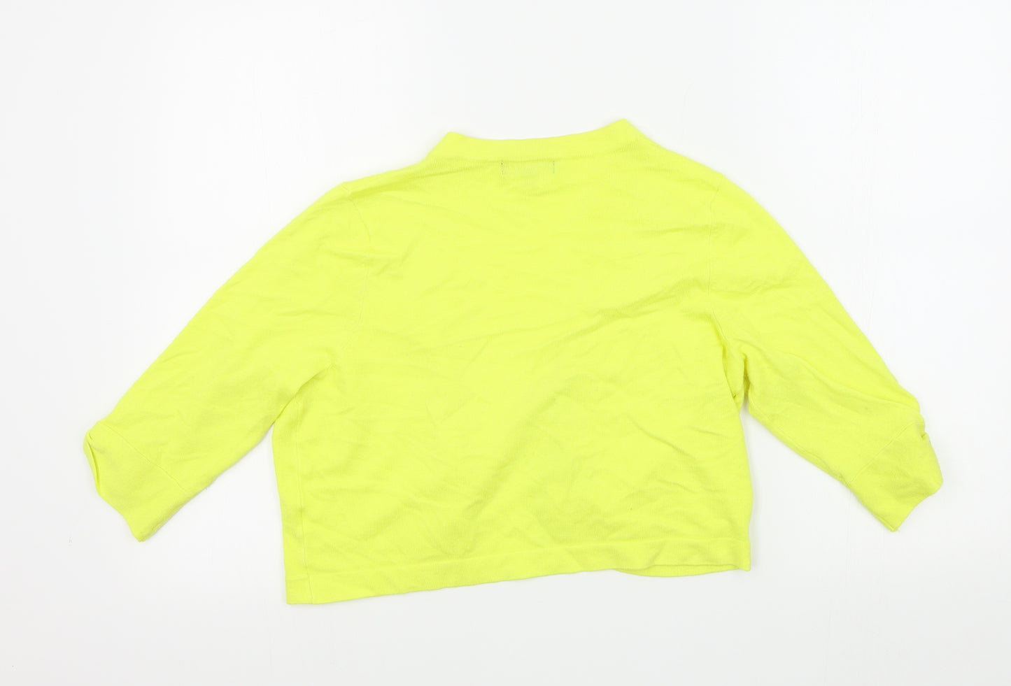 Debenhams Womens Yellow   Cardigan Jumper Size 14