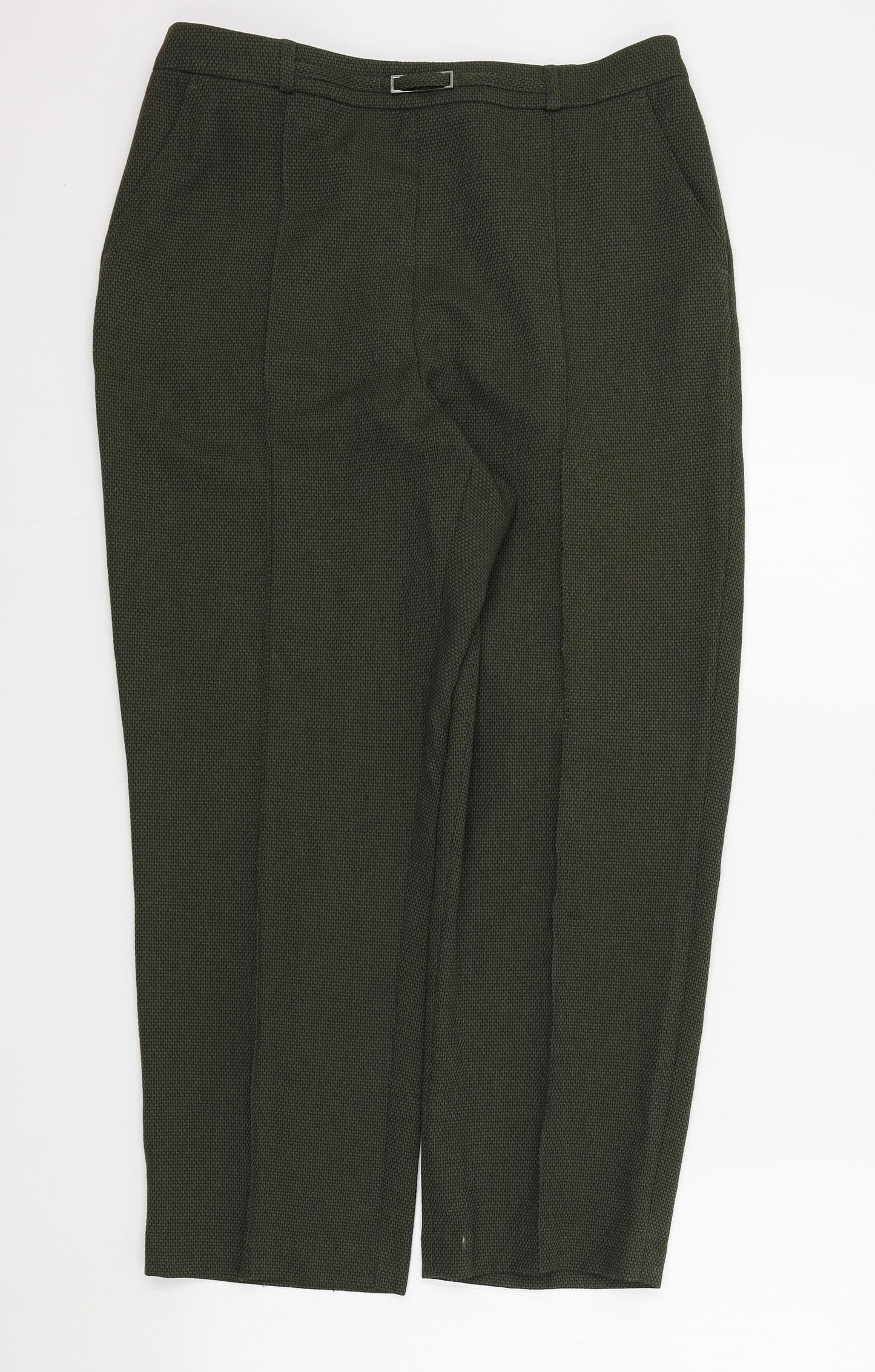 HONOR MILLBURN Womens Gold Geometric  Trousers  Size 14 L25 in