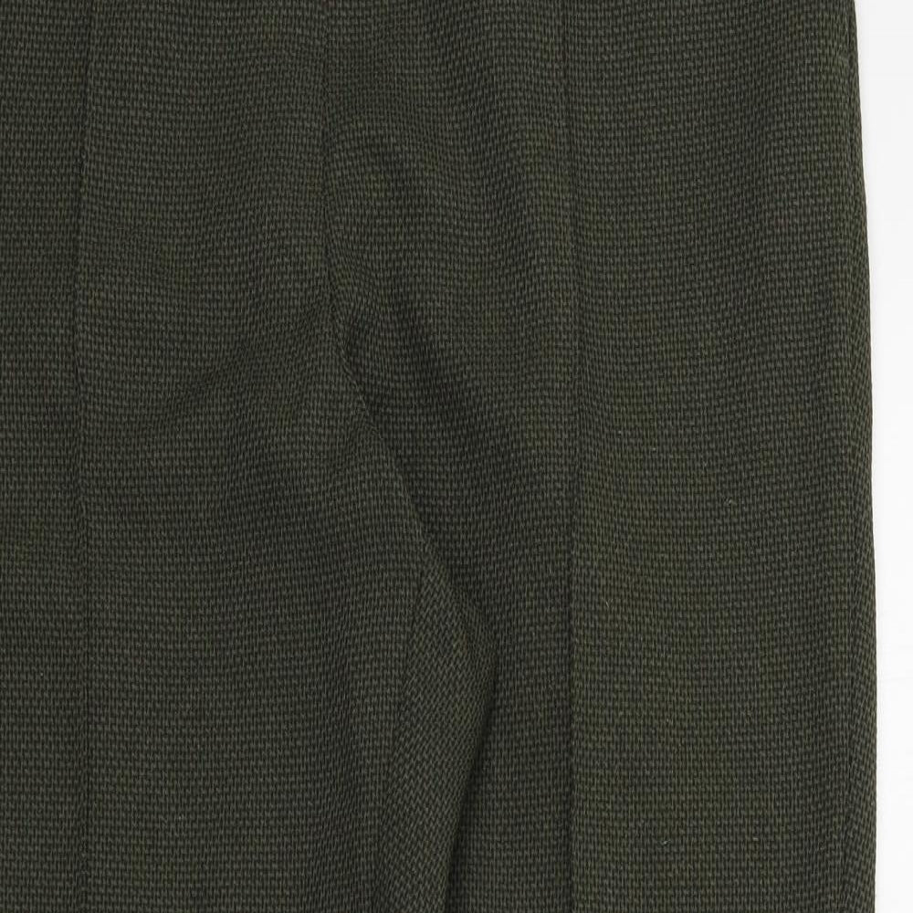 HONOR MILLBURN Womens Gold Geometric  Trousers  Size 14 L25 in