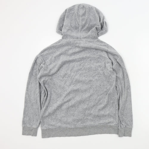 Papaya Womens Grey Colourblock  Pullover Hoodie Size S