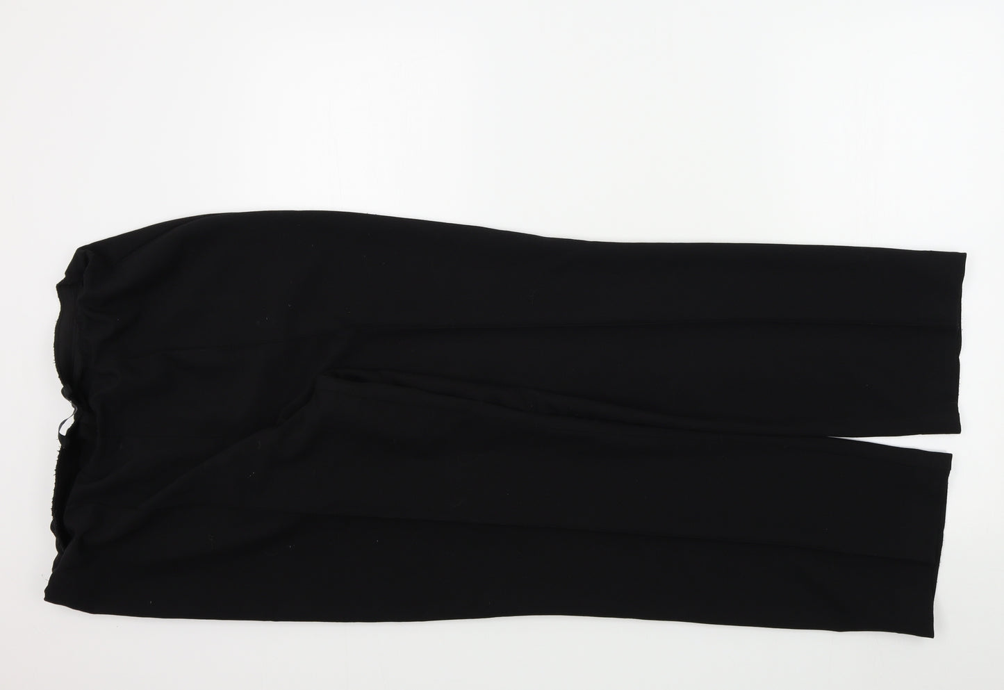 BM Womens Black   Trousers  Size 12 L26 in