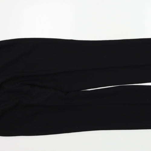 BM Womens Black   Trousers  Size 12 L26 in