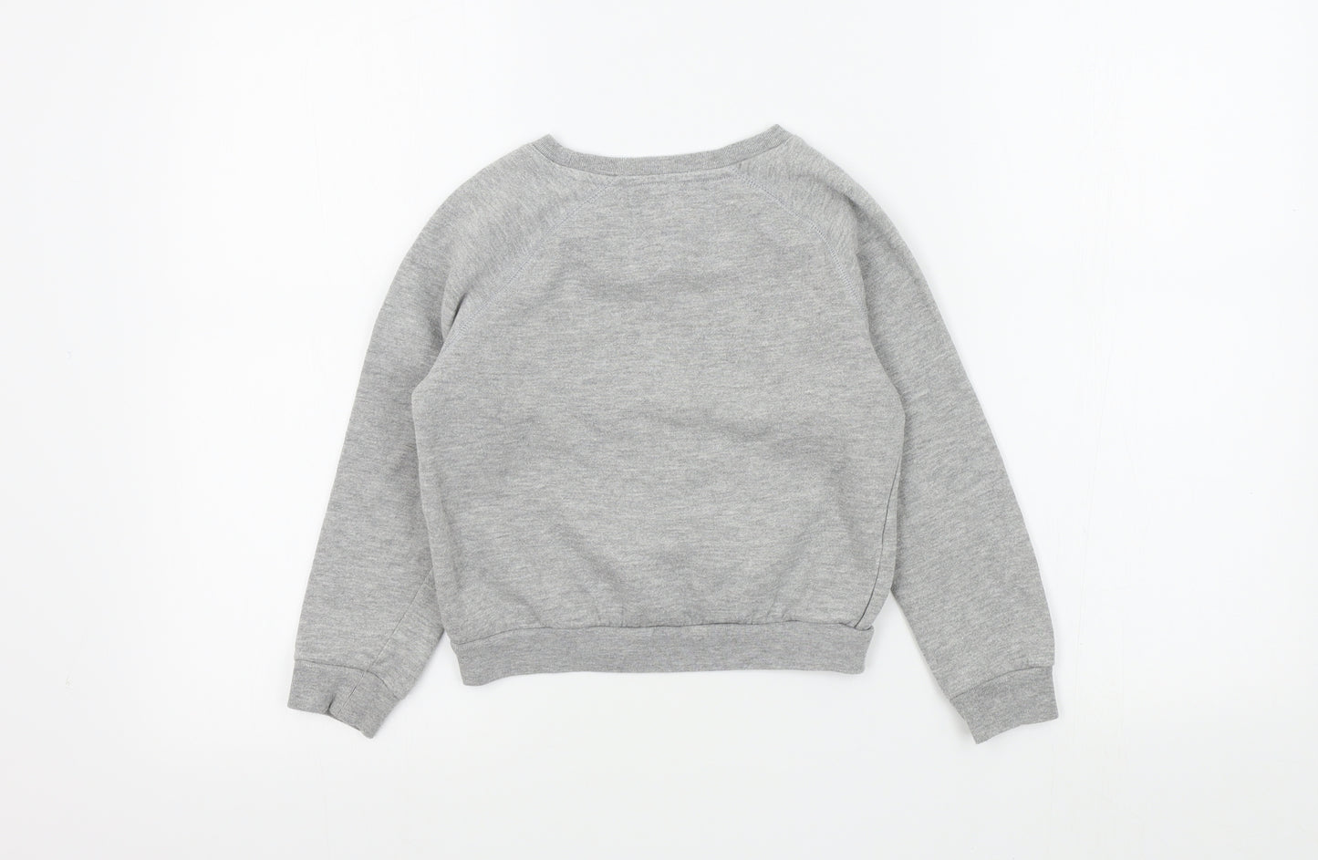Levi's Girls Grey Colourblock  Pullover Jumper Size 8 Years  - levi's