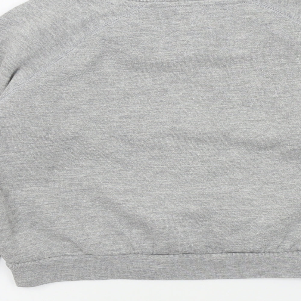 Levi's Girls Grey Colourblock  Pullover Jumper Size 8 Years  - levi's