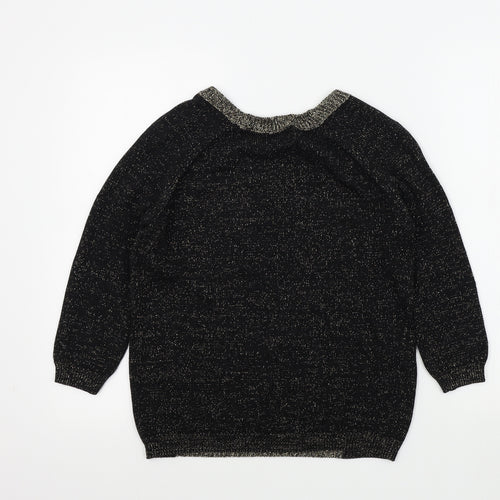 River Island Womens Black   Pullover Jumper Size 6