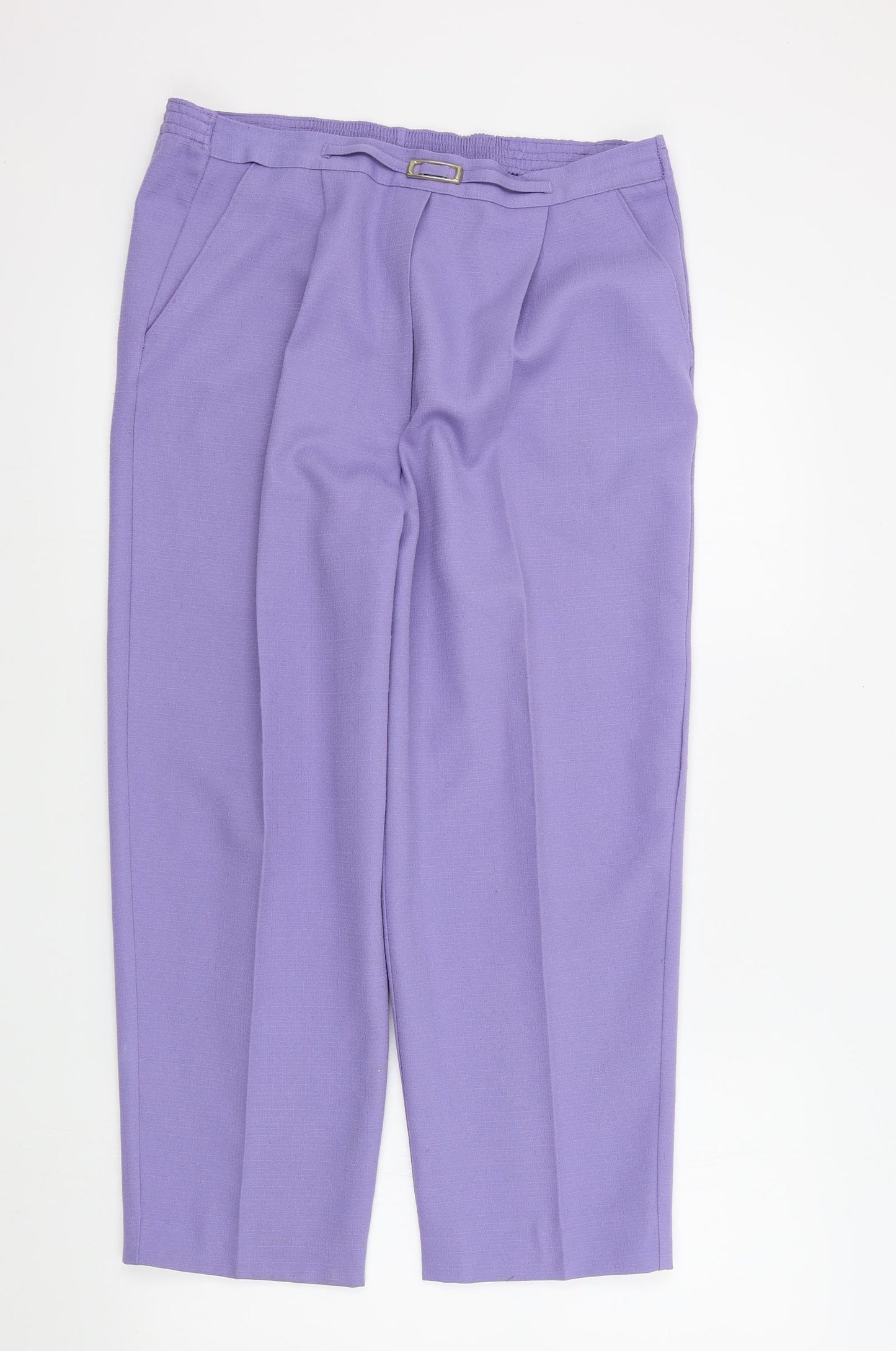 SEPARATE ISSUE Womens Purple   Trousers  Size 14 L23 in