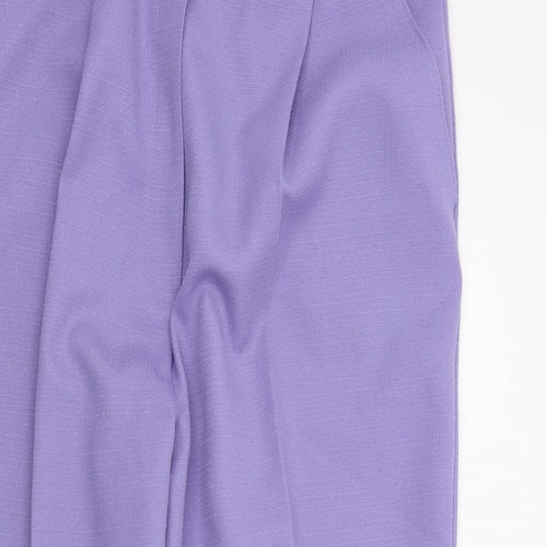 SEPARATE ISSUE Womens Purple   Trousers  Size 14 L23 in
