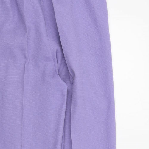 SEPARATE ISSUE Womens Purple   Trousers  Size 14 L23 in