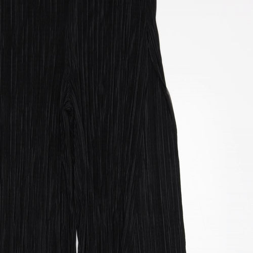 Boohoo Womens Black   Trousers  Size 10 L31 in