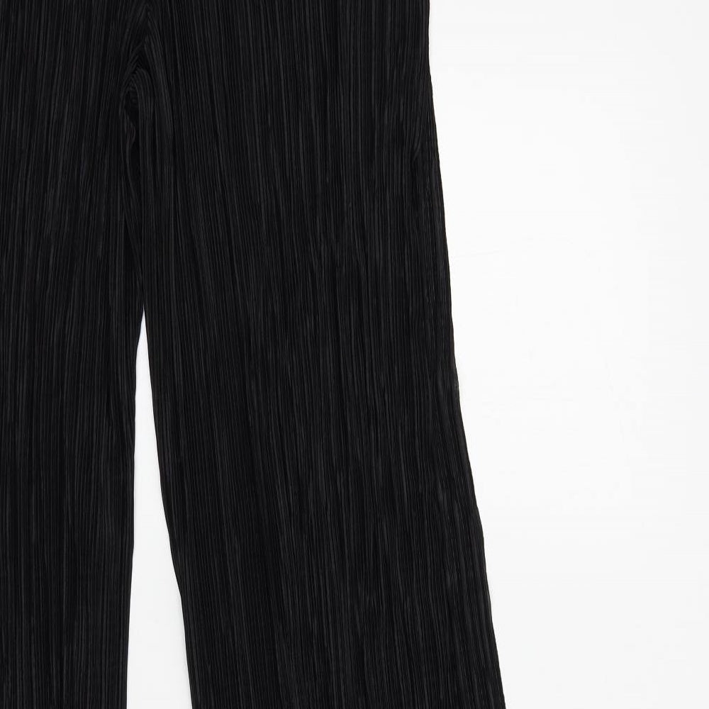 Boohoo Womens Black   Trousers  Size 10 L31 in